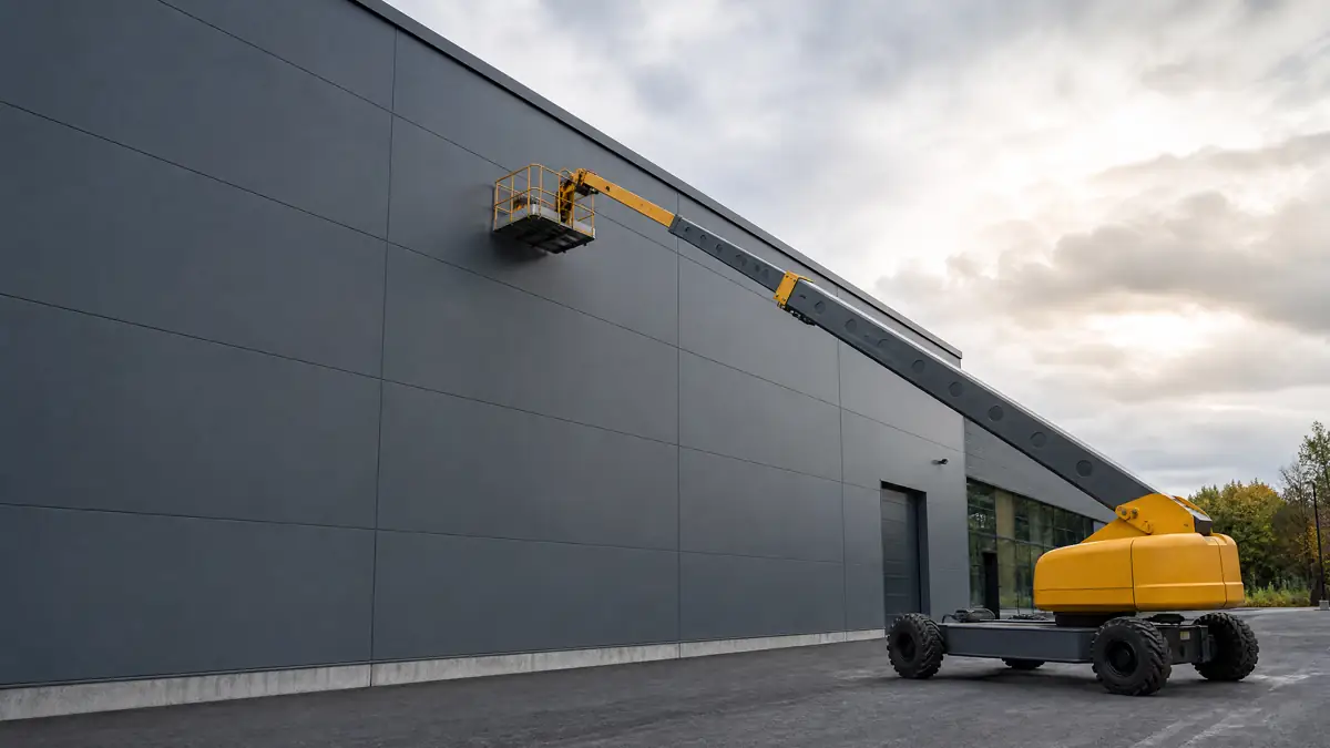 Boom Lifts jobsite access in Springfield